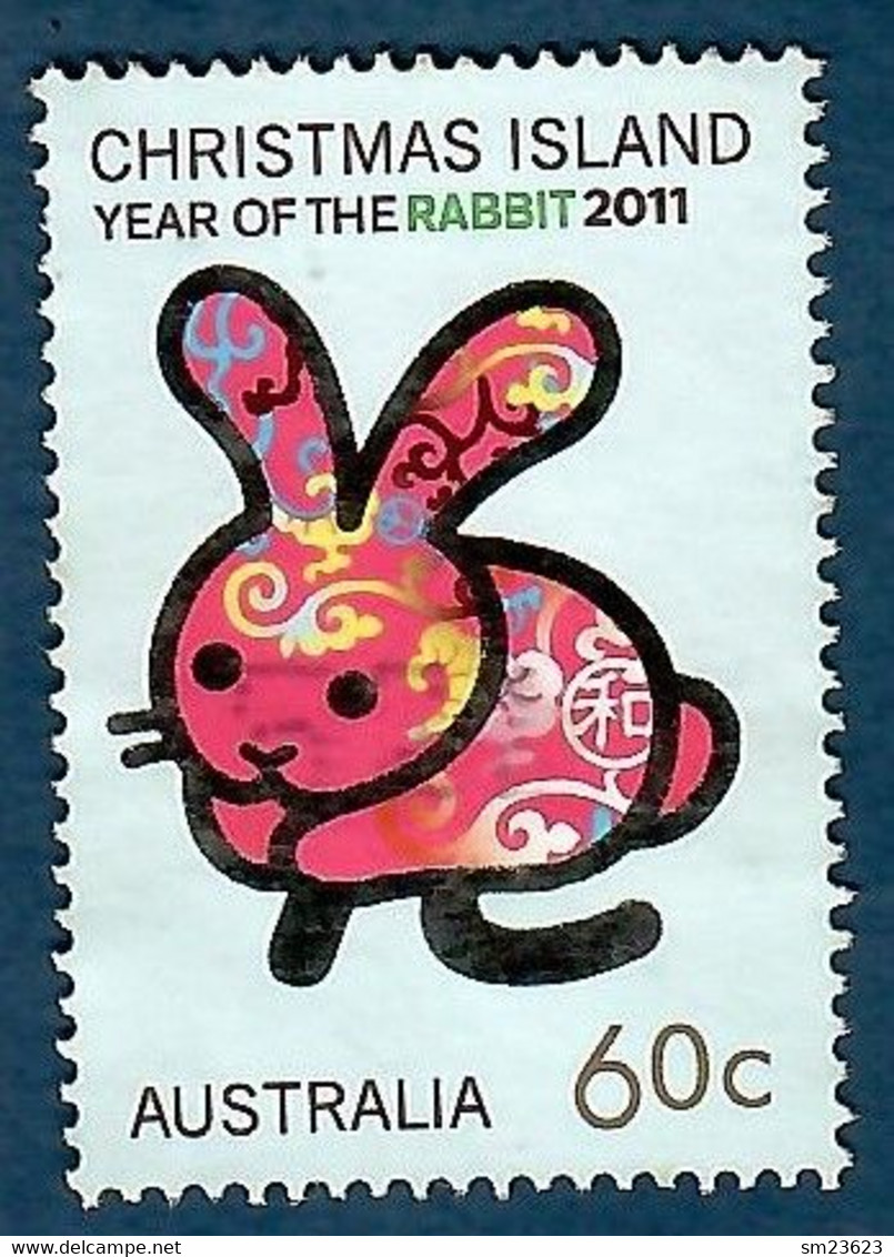 Australien / Christmas Island 2011  Mi.Nr. 789 , Year Of The Rabbit - Postfrisch / MNH / (**) - Christmas Island