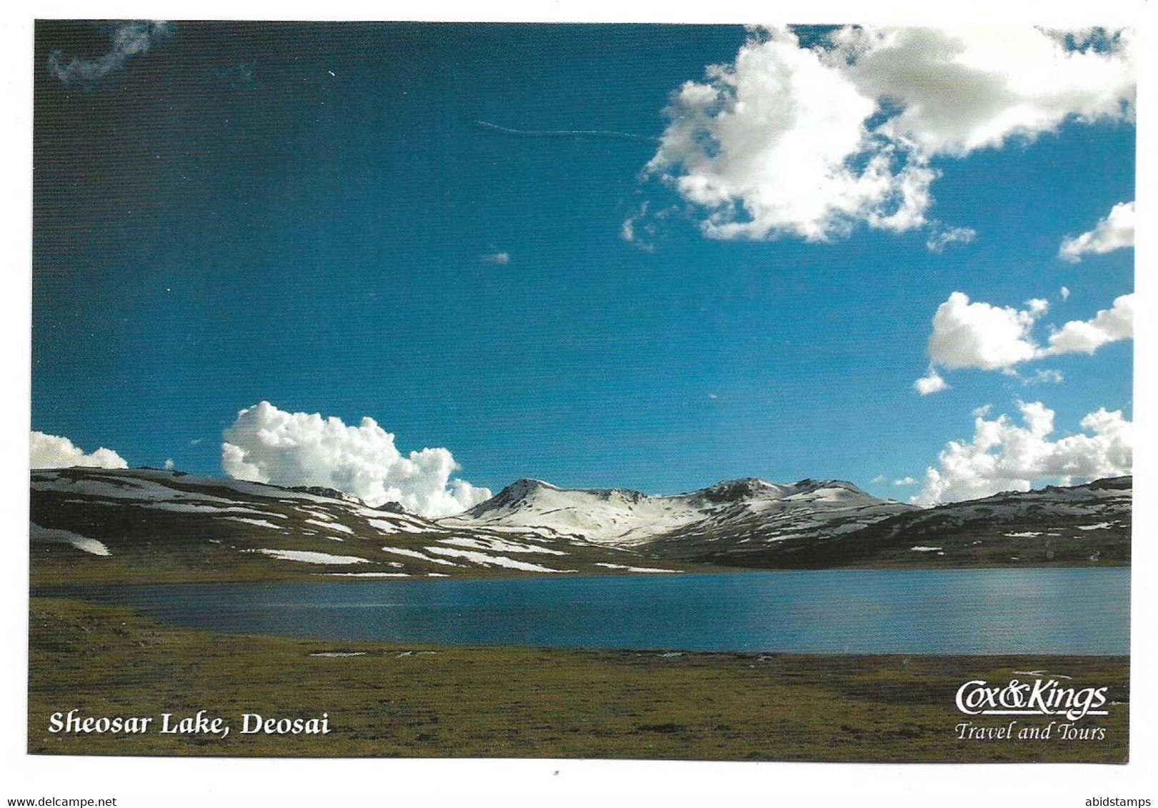 PAKISTAN POSTCARD , VIEW CARD SHEOSAR LAKE DEOSAI LAKE - Pakistan