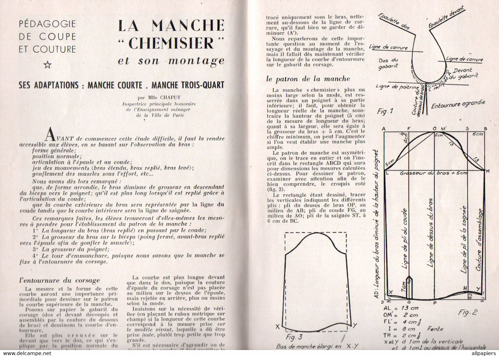 L'école Ménagère Française N°5 UNCAF Comemnt Choisir Son Fromage - La Manche Chemisier Et Son Montage, La Consommation - Casa & Decorazione