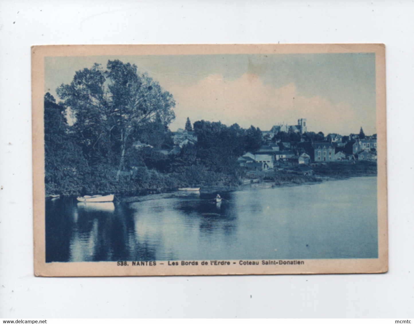 CPA  - Nantes  - Les Bords De L'Erdre - Coteau Saint Donatien - Nantes