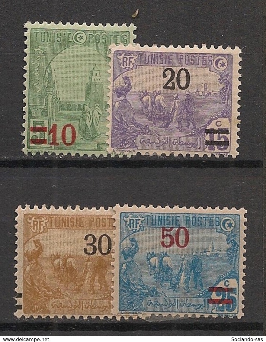 Tunisie - 1923-25 - N°Yv. 96 à 99 - Série Complète - Neuf  Luxe ** / MNH / Postfrisch - Unused Stamps