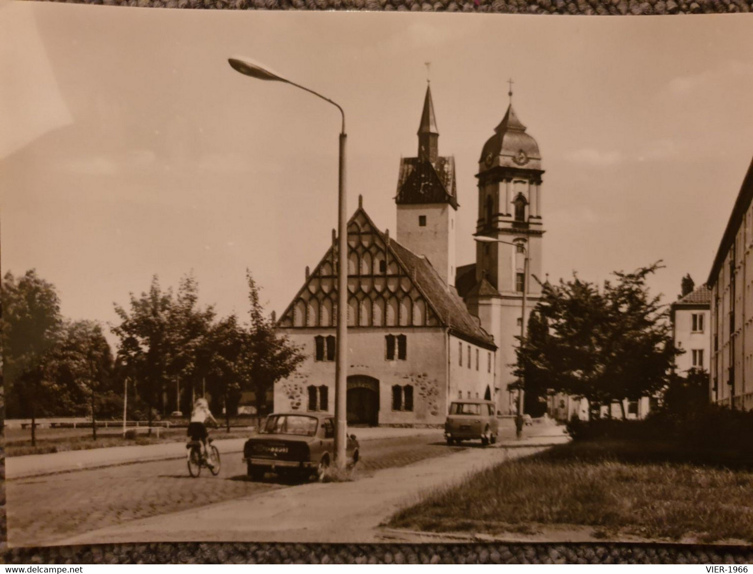 AK Fürstenwald (Spree) Blick Zu Rathaus Und Dom - 1985 - Fürstenwalde