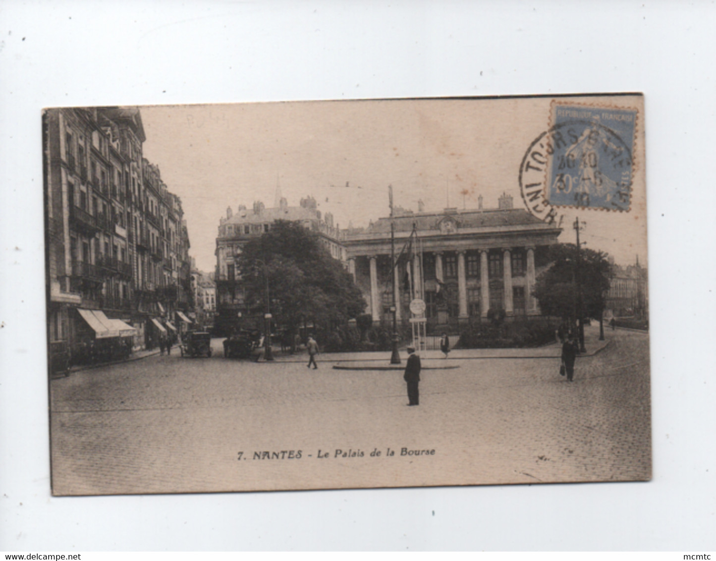 CPA  - Nantes - Le Palais De La Bourse - Nantes