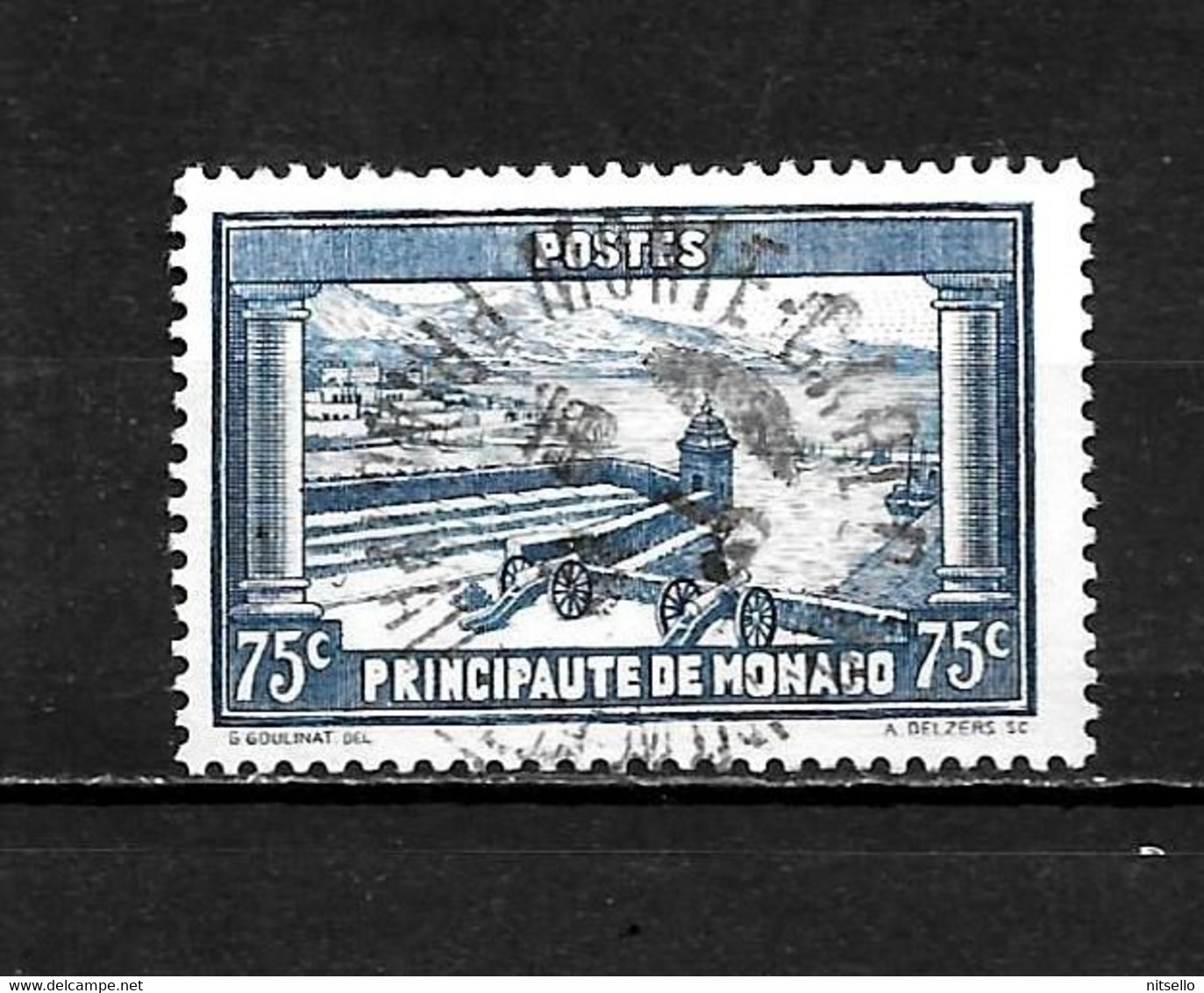 LOTE 2198 /// (C010) MONACO 1933 YVERT Nº: 125    CATALOG/COTE: 2,60€      ¡¡¡ OFERTA - LIQUIDATION - JE LIQUIDE !!! - Gebruikt