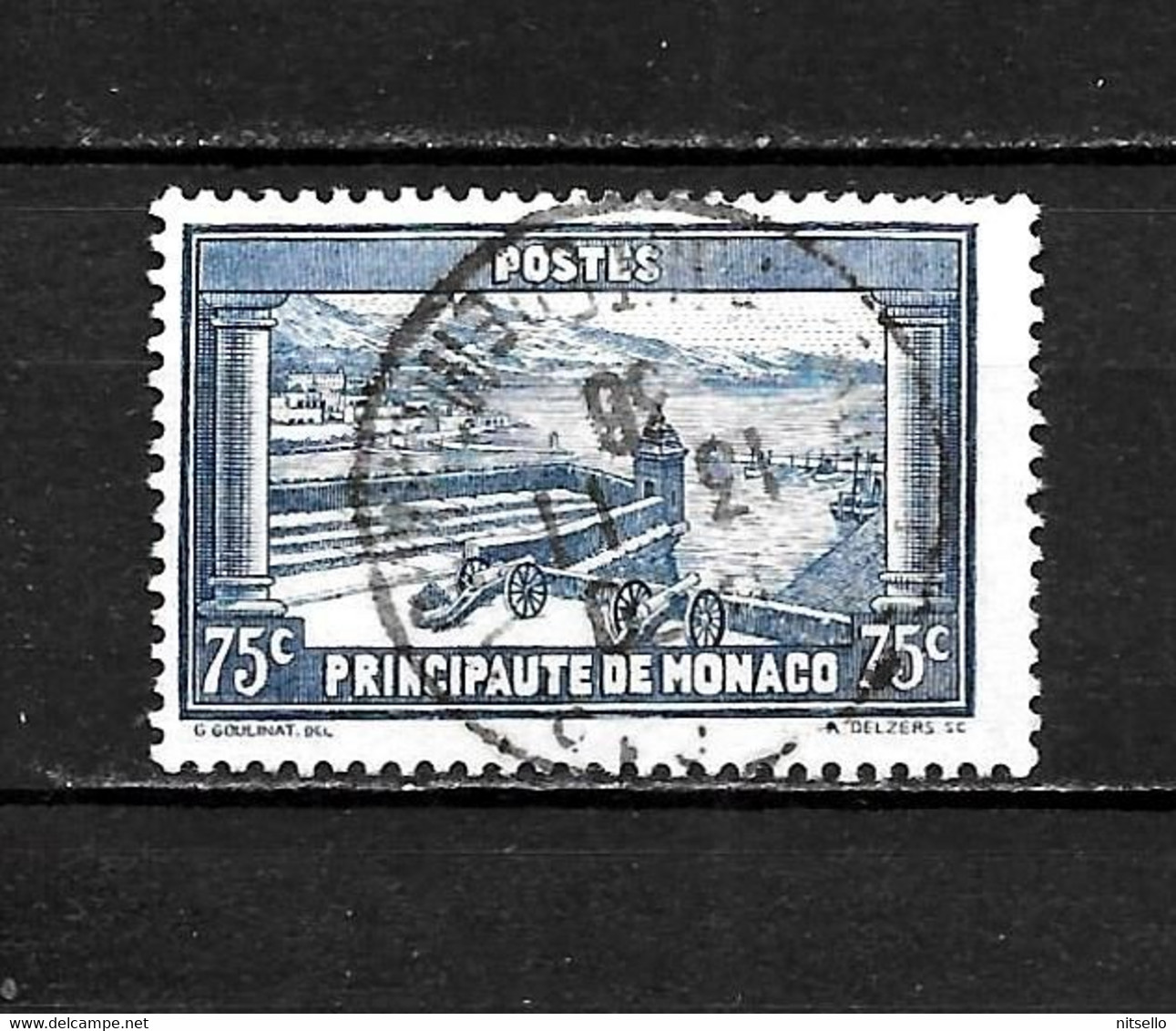 LOTE 2198 /// (C010) MONACO 1933 YVERT Nº: 125    CATALOG/COTE: 2,60€      ¡¡¡ OFERTA - LIQUIDATION - JE LIQUIDE !!! - Usati