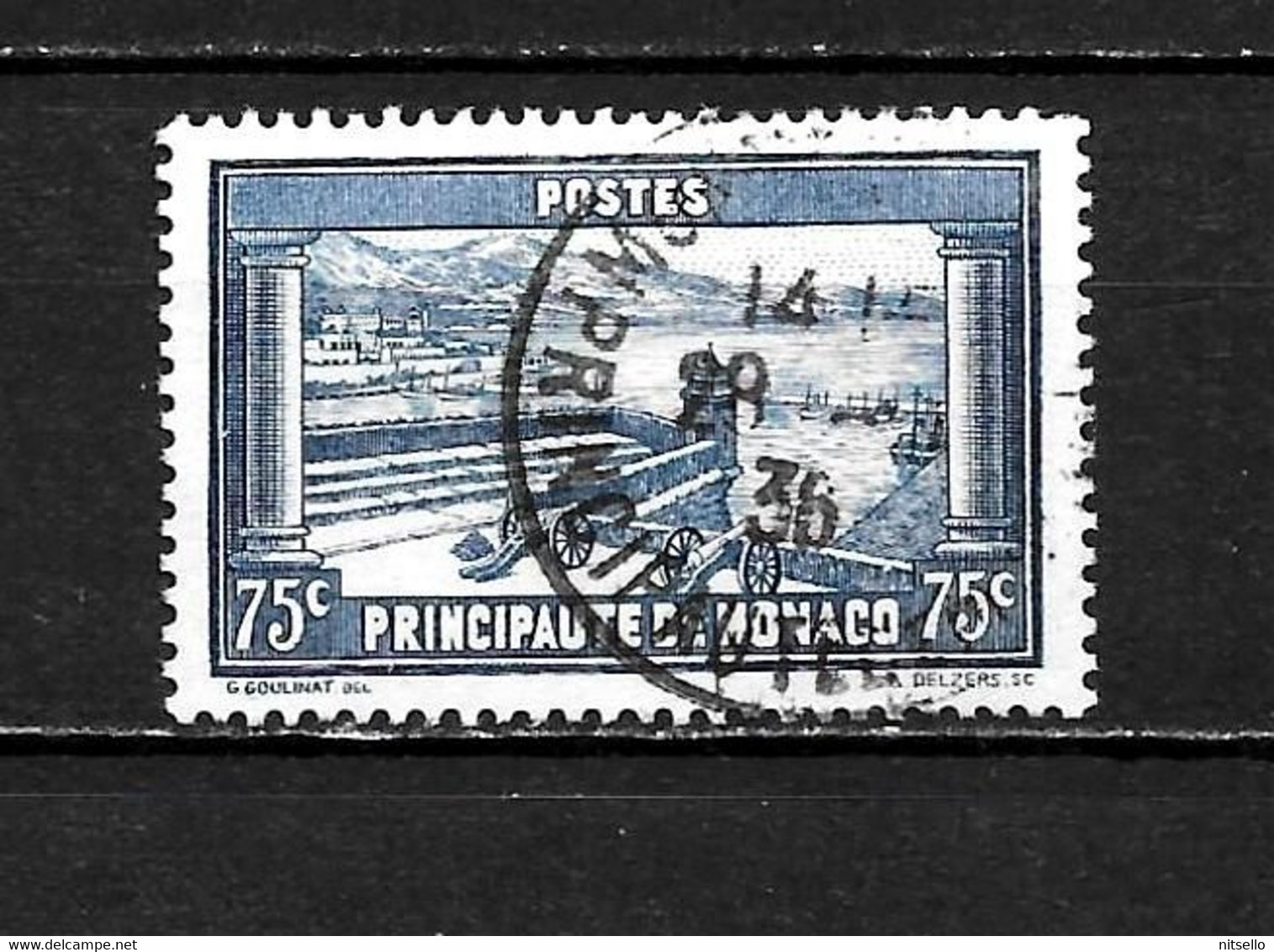 LOTE 2198 /// (C010) MONACO 1933 YVERT Nº: 125    CATALOG/COTE: 2,60€      ¡¡¡ OFERTA - LIQUIDATION - JE LIQUIDE !!! - Usati