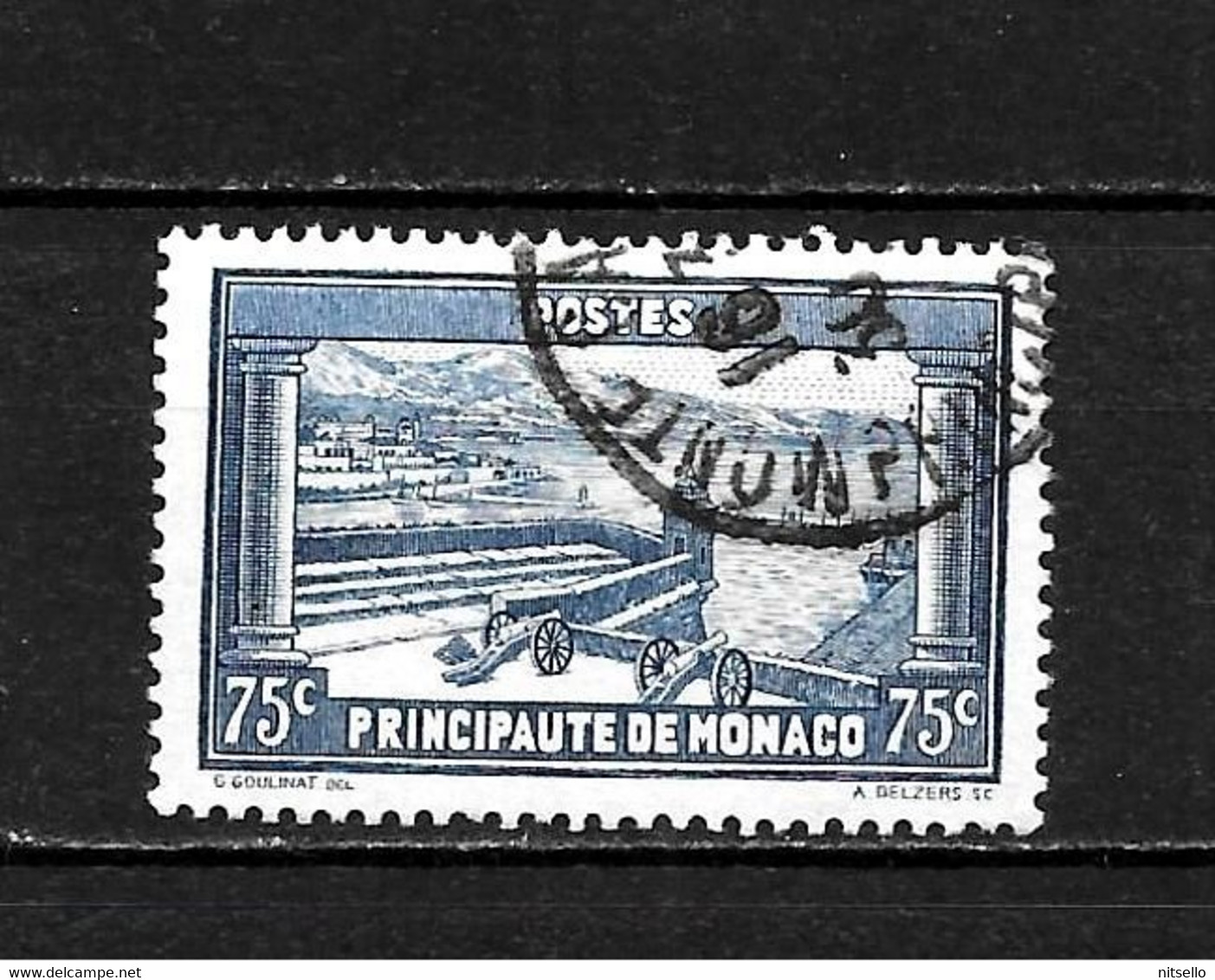 LOTE 2198 /// (C010) MONACO 1933 YVERT Nº: 125    CATALOG/COTE: 2,60€      ¡¡¡ OFERTA - LIQUIDATION - JE LIQUIDE !!! - Used Stamps