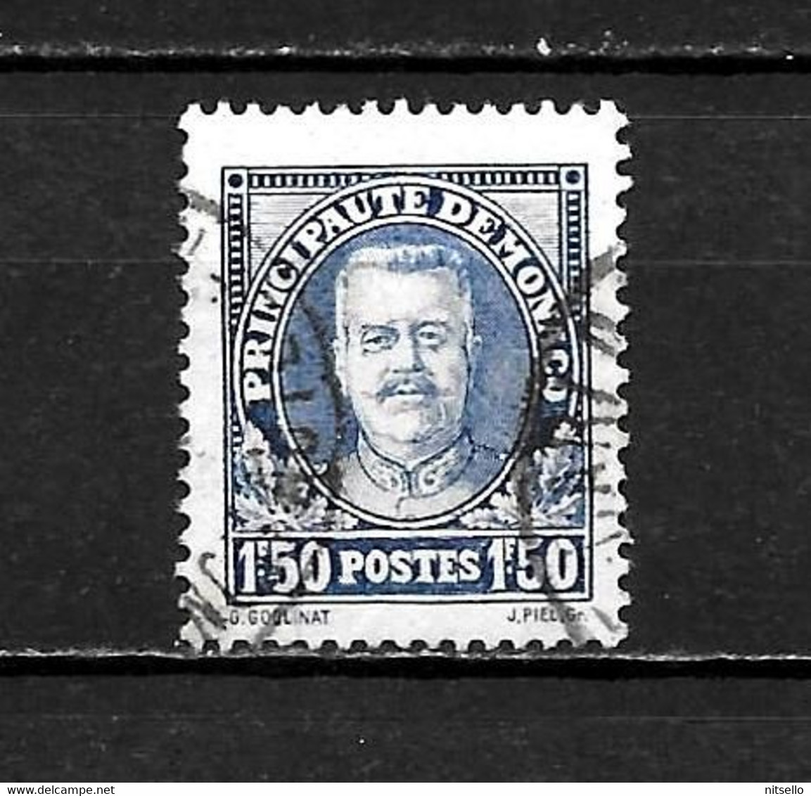 LOTE 2198 /// MONACO 1933 YVERT Nº: 118   CATALOG/COTE: 13,50€         ¡¡¡ OFERTA - LIQUIDATION - JE LIQUIDE !!! - Used Stamps
