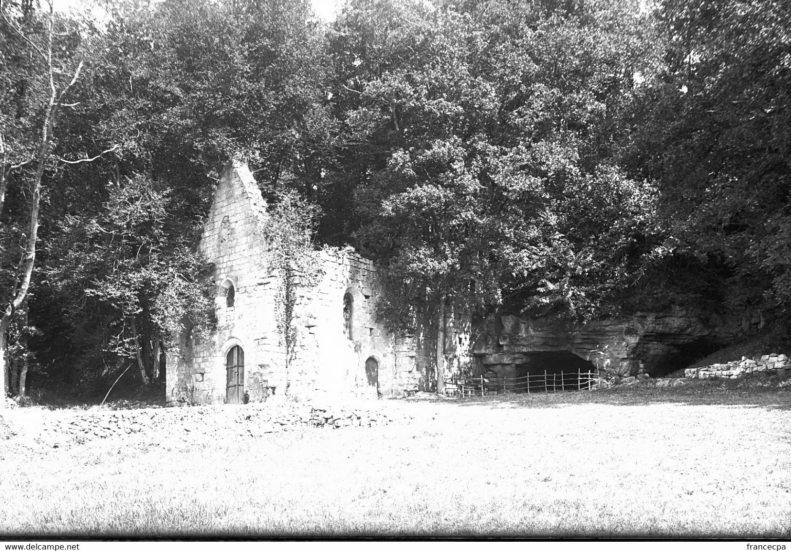 PN - 190 - INDRE ET LOIRE - PANZOULT - Ruines De La Chapelle De La Madeleine - Original Unique - Plaques De Verre