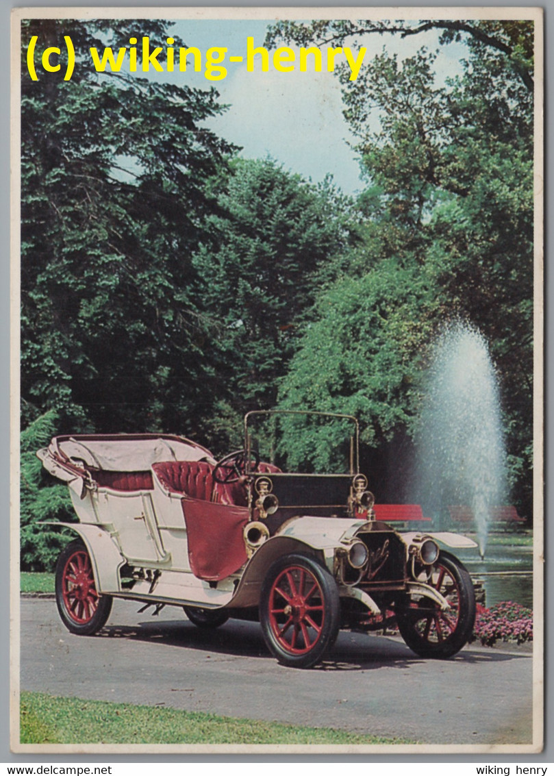 Rüsselsheim - Besichtigung Des Opel Werkes 4   Opel Doppel Phaeton 1908 - Rüsselsheim