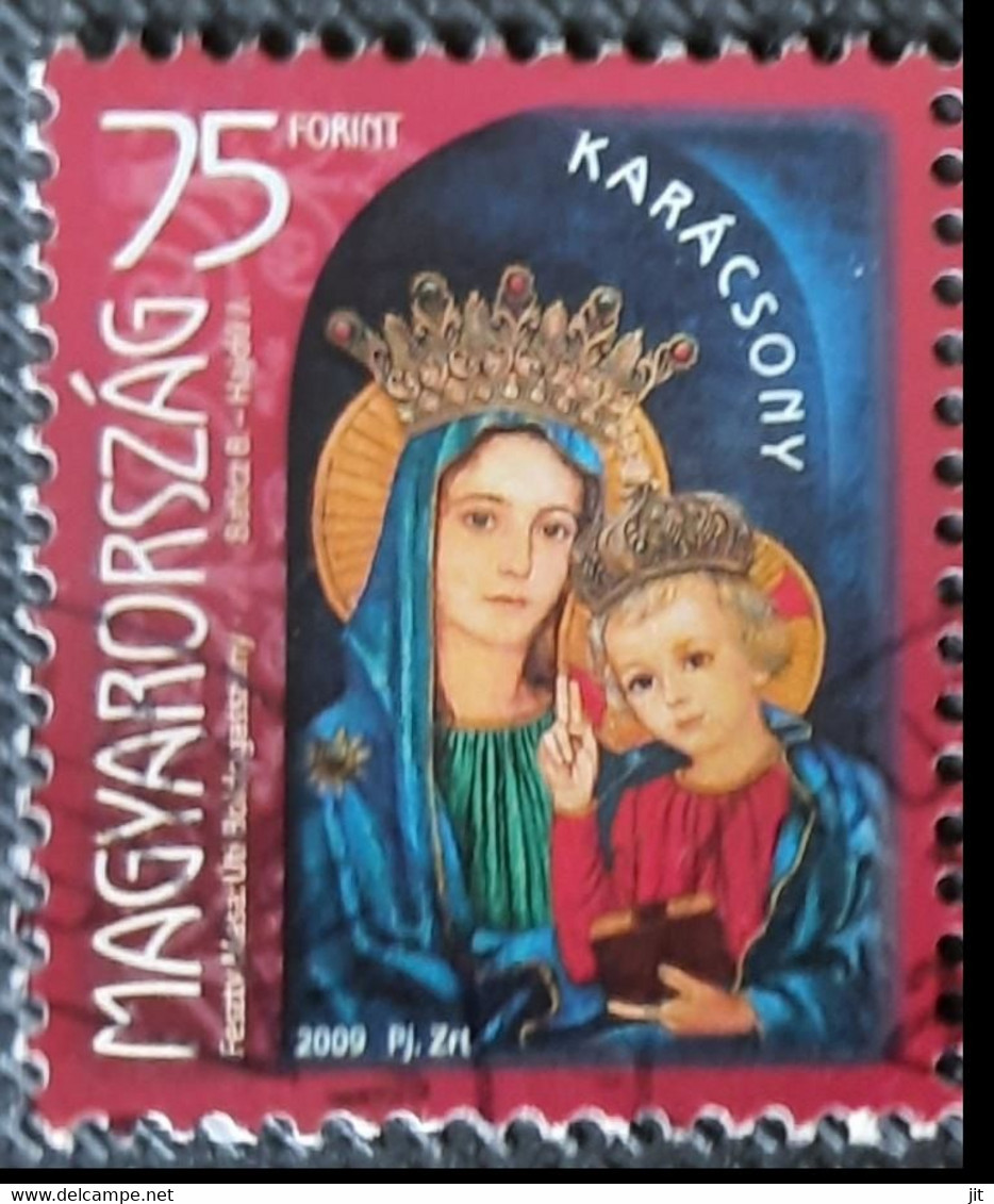 116. HUNGARY 2000 USED STAMP CHRISTMAS . - Usado