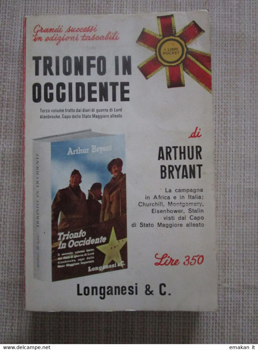 # TRIONFO IN OCCIDENTE / POCKET LONGANESI N 65 / ARTHUR BRYANT - Cinema & Music