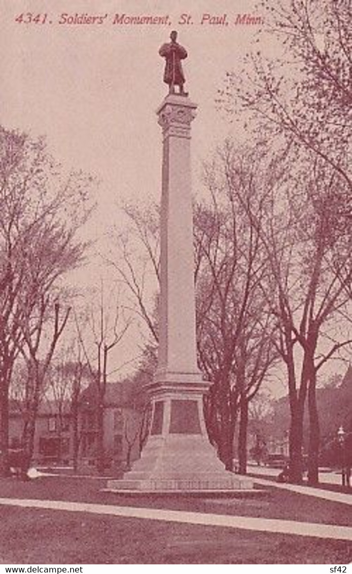 SOLDIERS' MONUMENT ST PAUL - St Paul