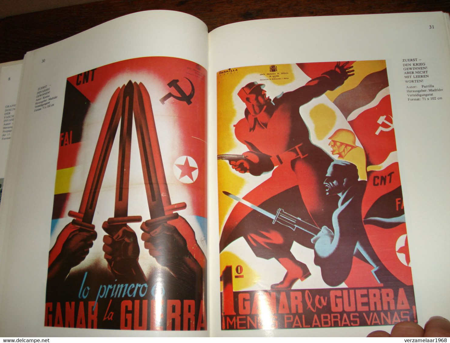 PROPAGANDA POSTERS /  VEEL AFBEELDINGEN ! /  BOEK !  ---  ( lot : Box - Books )