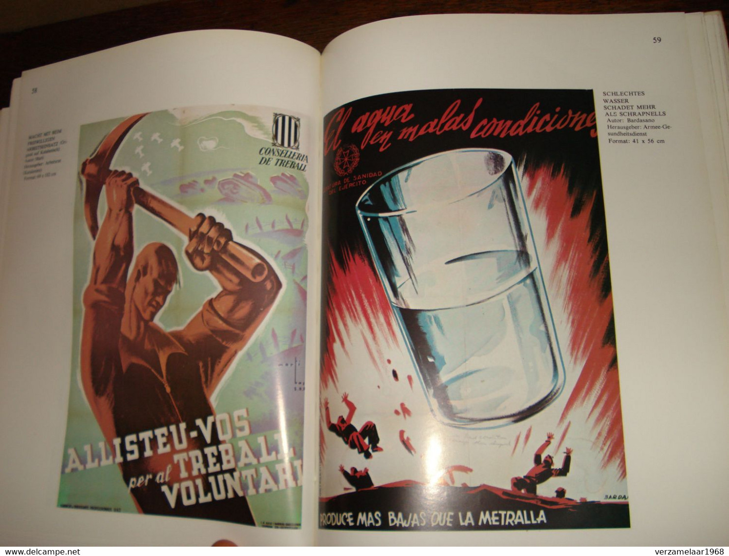 PROPAGANDA POSTERS /  VEEL AFBEELDINGEN ! /  BOEK !  ---  ( lot : Box - Books )