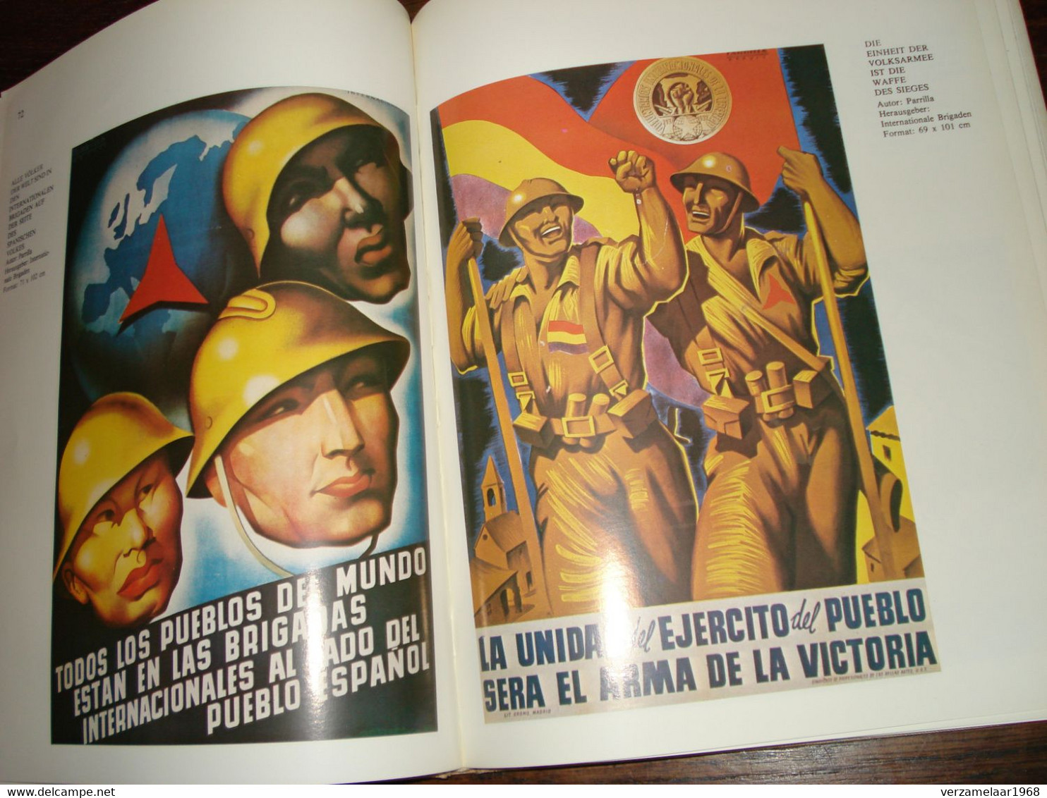 PROPAGANDA POSTERS /  VEEL AFBEELDINGEN ! /  BOEK !  ---  ( lot : Box - Books )