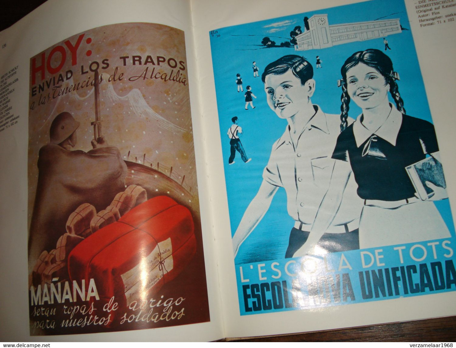 PROPAGANDA POSTERS /  VEEL AFBEELDINGEN ! /  BOEK !  ---  ( lot : Box - Books )