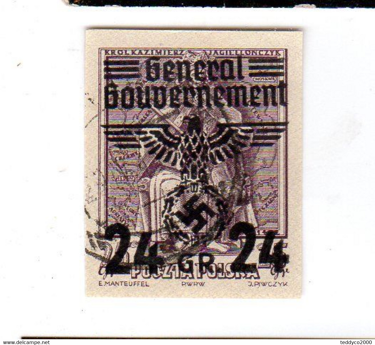 POLSKA GENERAL GOUVERNEMENT 1940 - Other & Unclassified