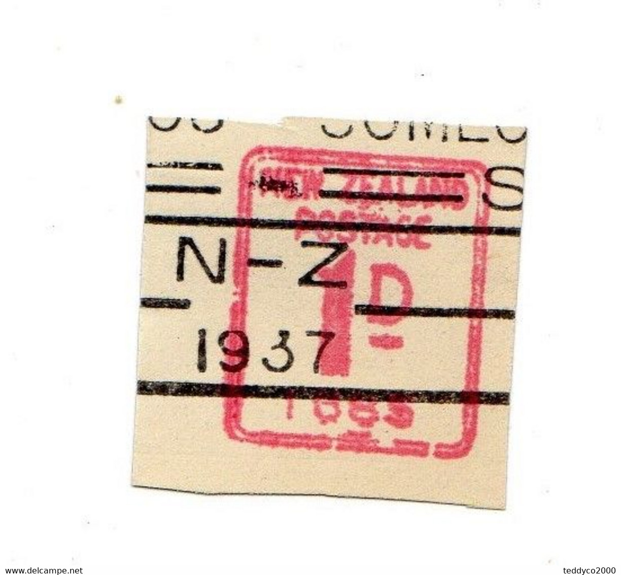 NEW ZEALAND 1937 - Other & Unclassified