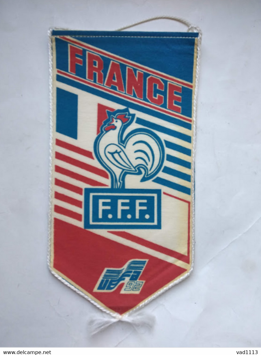 Pennant Football EURO 1992 - France - Sonstige & Ohne Zuordnung