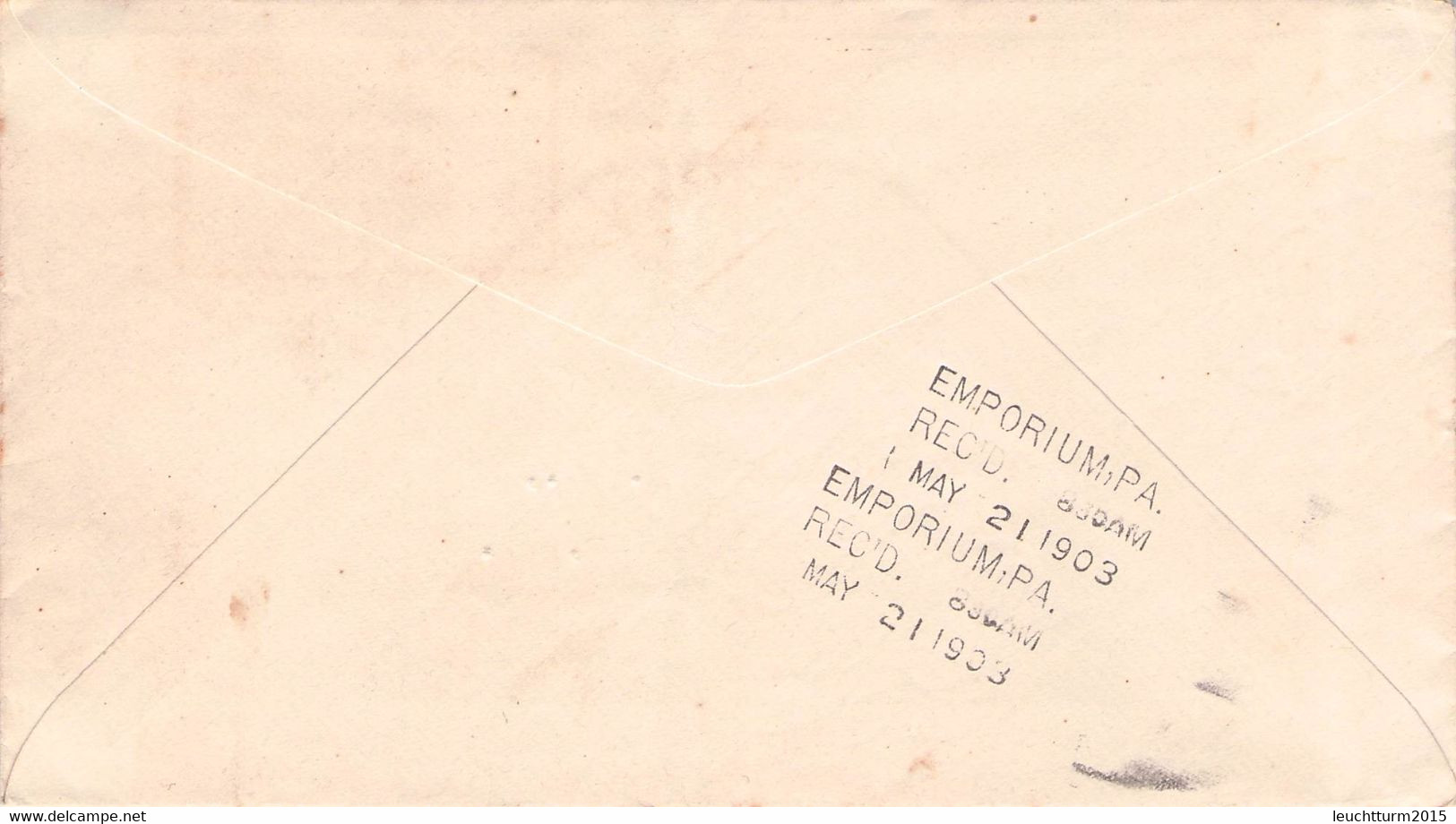 USA - POSTAL STATIONARY ENVELOPE 2c 1903 / QE97 - 1901-20