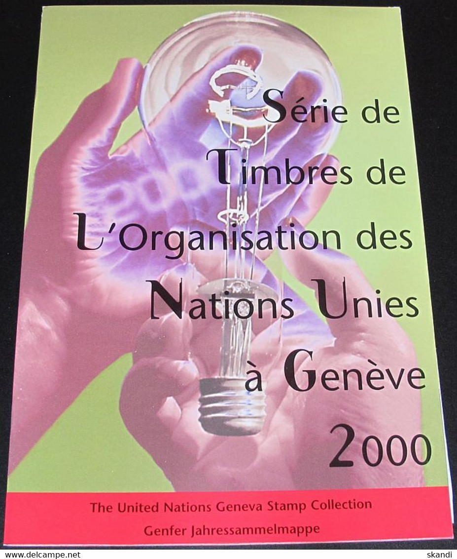 UNO GENF 2000 Jahressammelmappe - Souvenir Folder O Used - Gebruikt