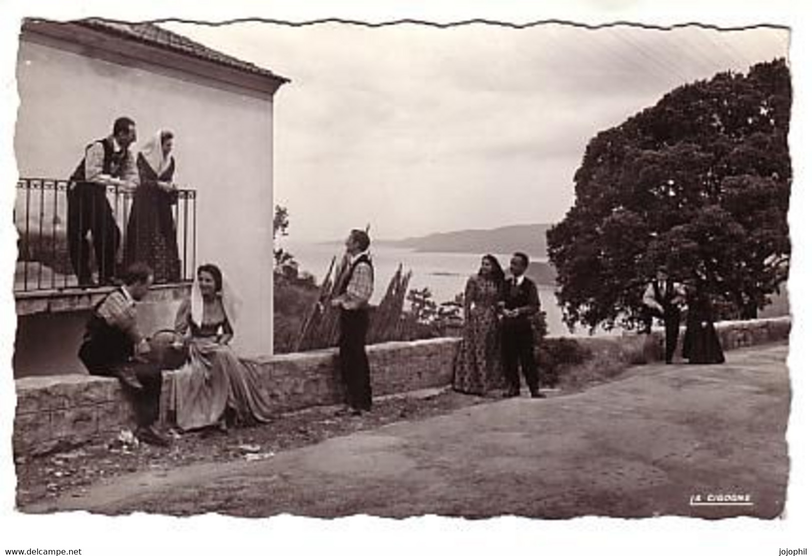 Groupe Folklorique D'Ajaccio "A Sirinata Ajaccina" - Le Golfe De Sagone - Circulé  1965 - Ajaccio