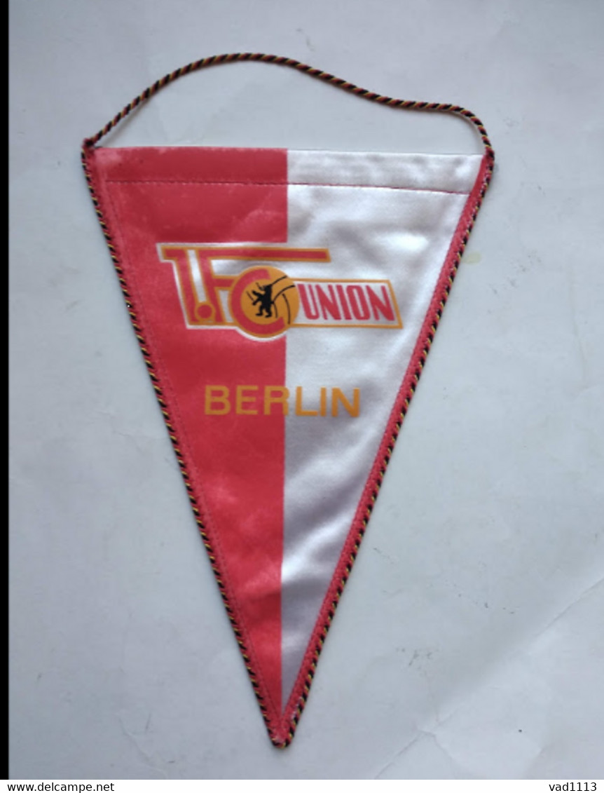 Official Pennant 1. FC Union Berlin Germany - Other & Unclassified