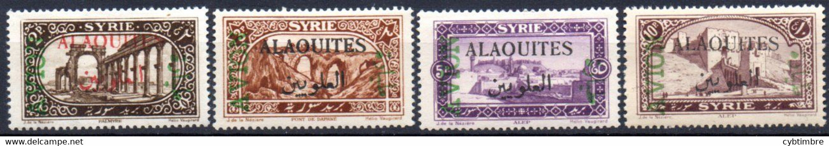 Alaouites: Yvert N° A 5/8* - Unused Stamps