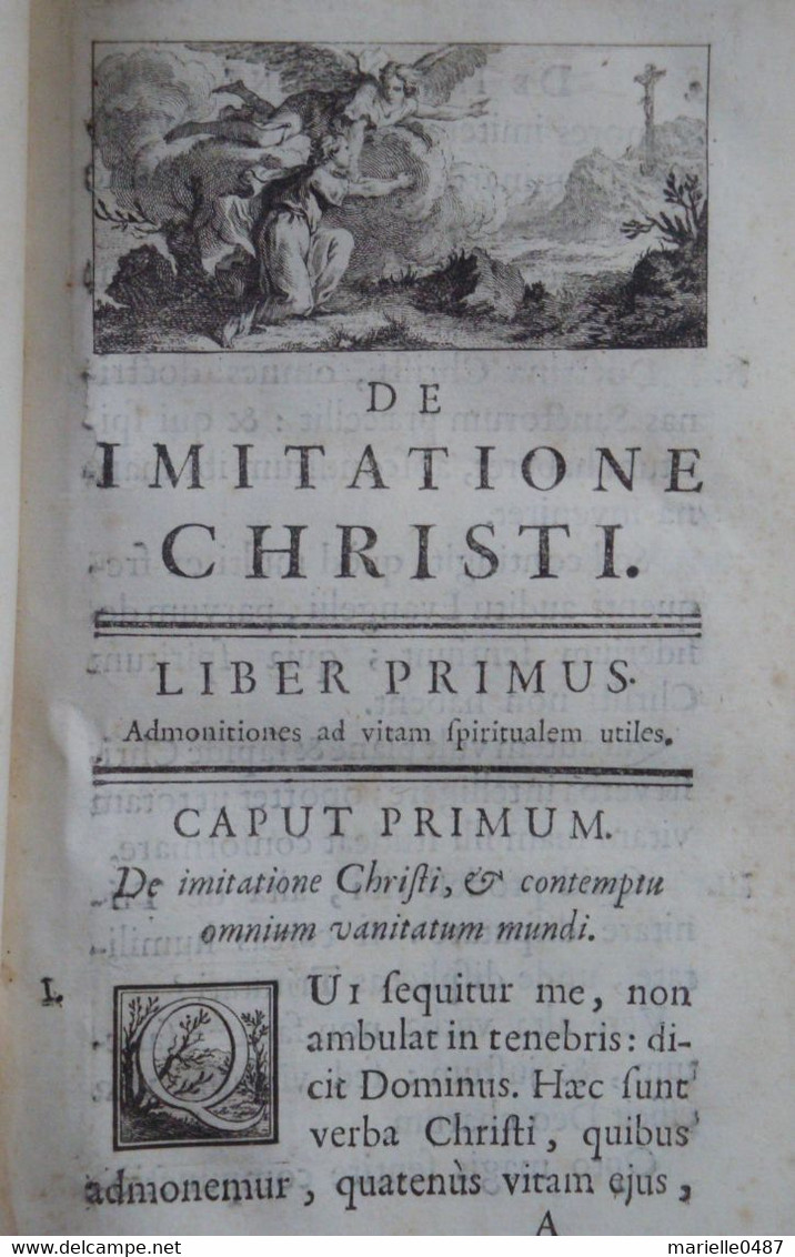 Thomas A Kempis (1380–1471). De Imitatione Christi. Libri Quatuor 1748 - Old Books