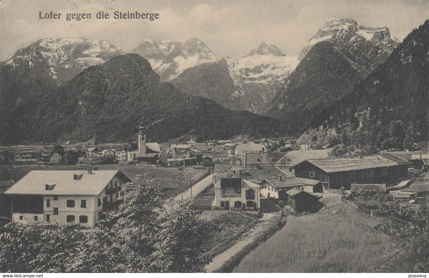 AK - Salzburg - Lofer - 1911 - Ortsansicht - Lofer