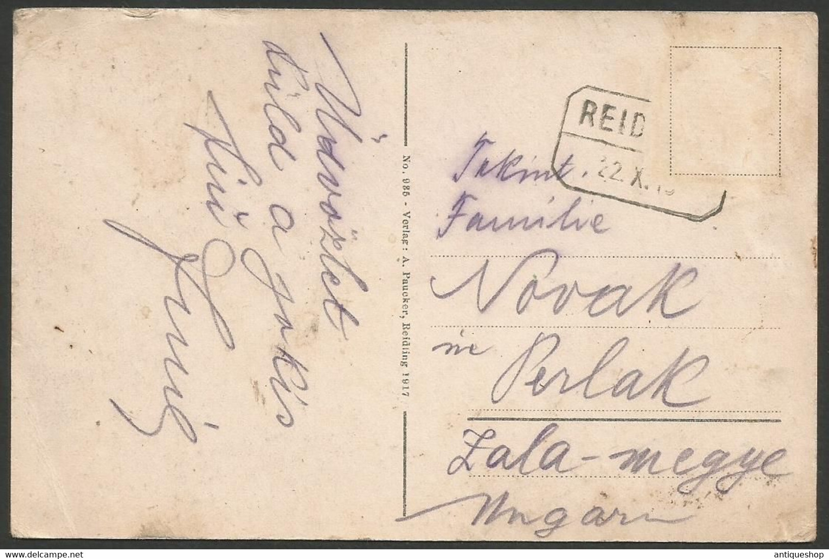 Austria-----Reidling-----old Postcard - Tulln