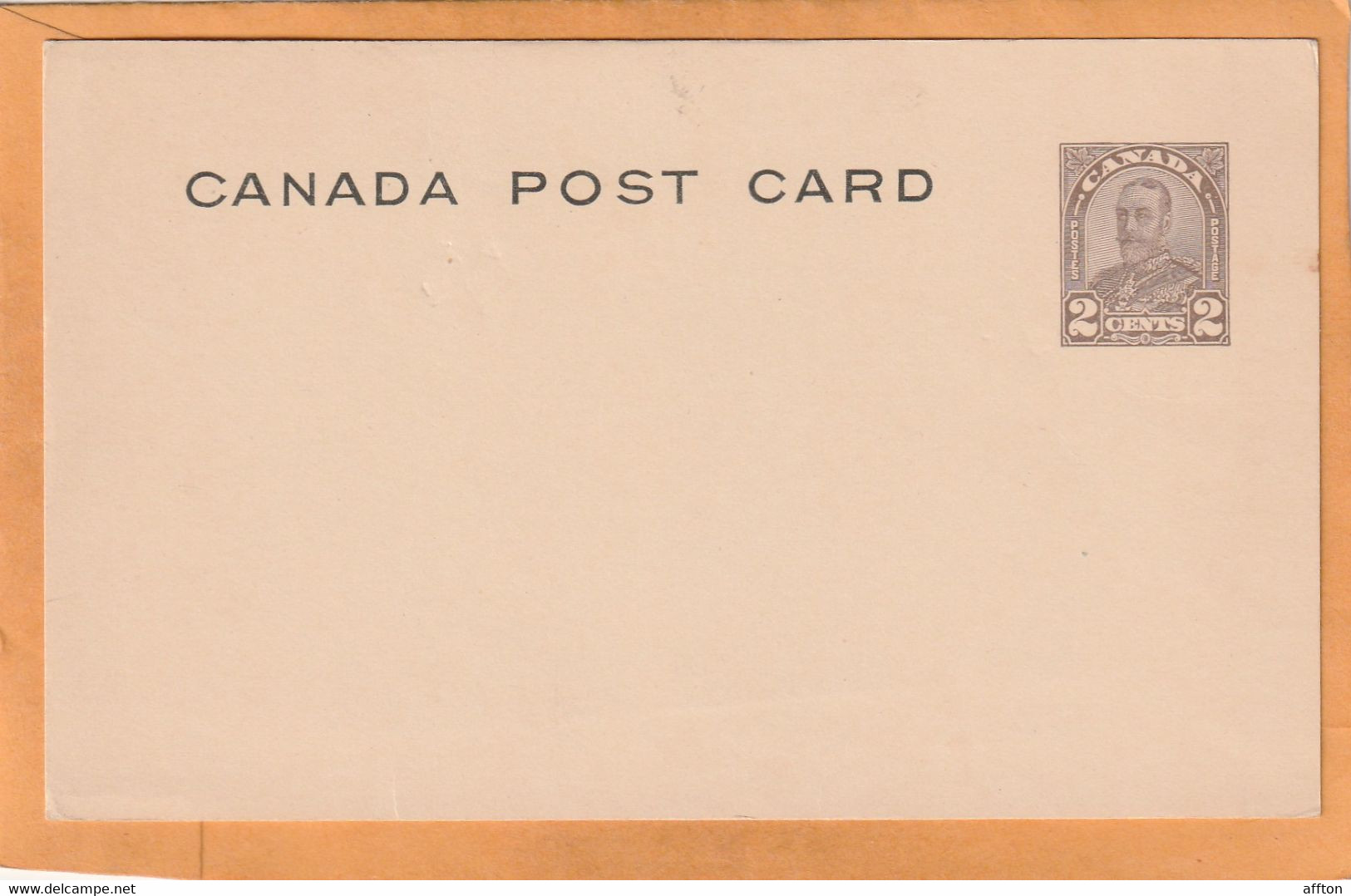 Canada Old Card Unused - 1903-1954 Rois