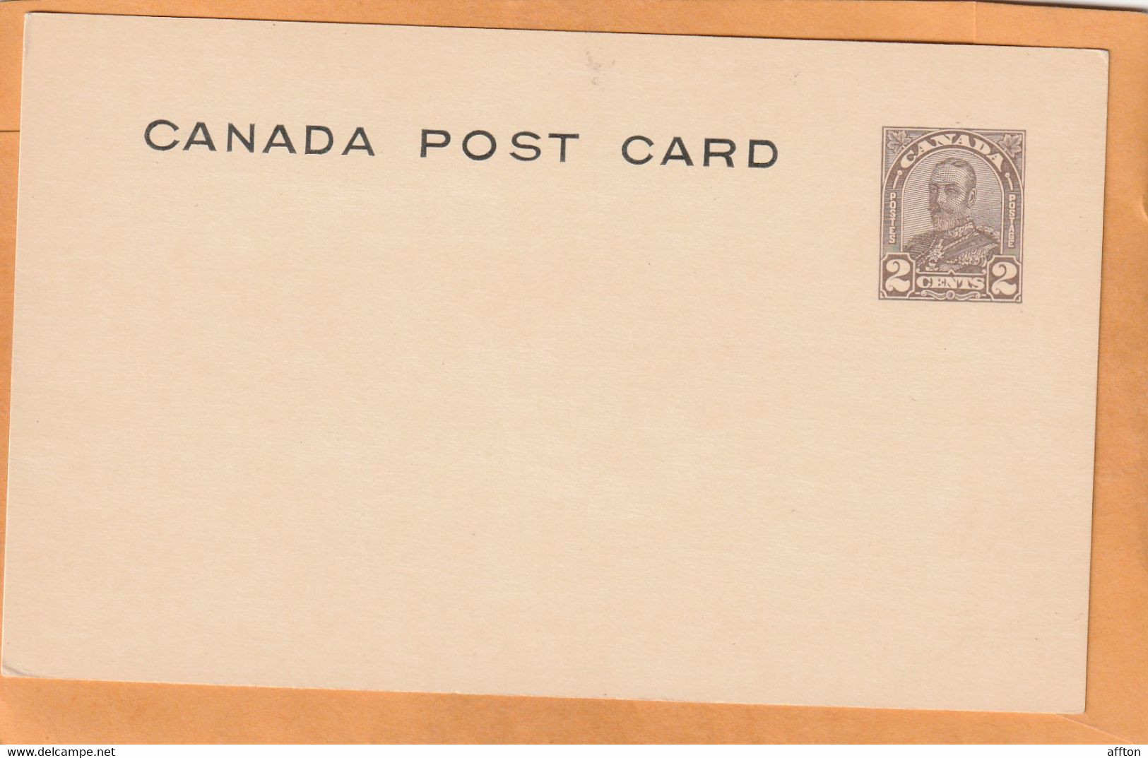 Canada Old Card Unused - 1903-1954 Kings