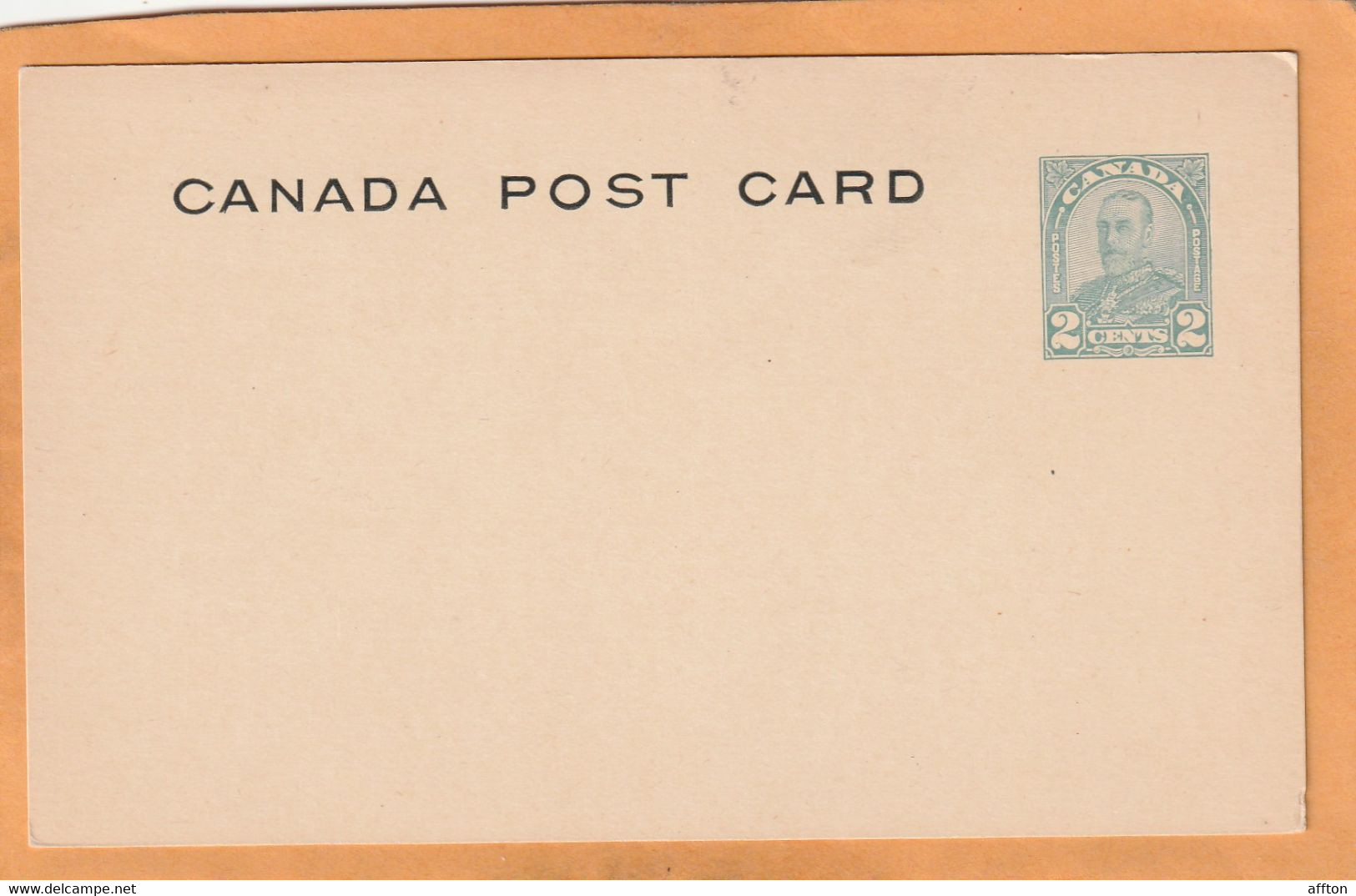 Canada Old Card Unused - 1903-1954 Kings