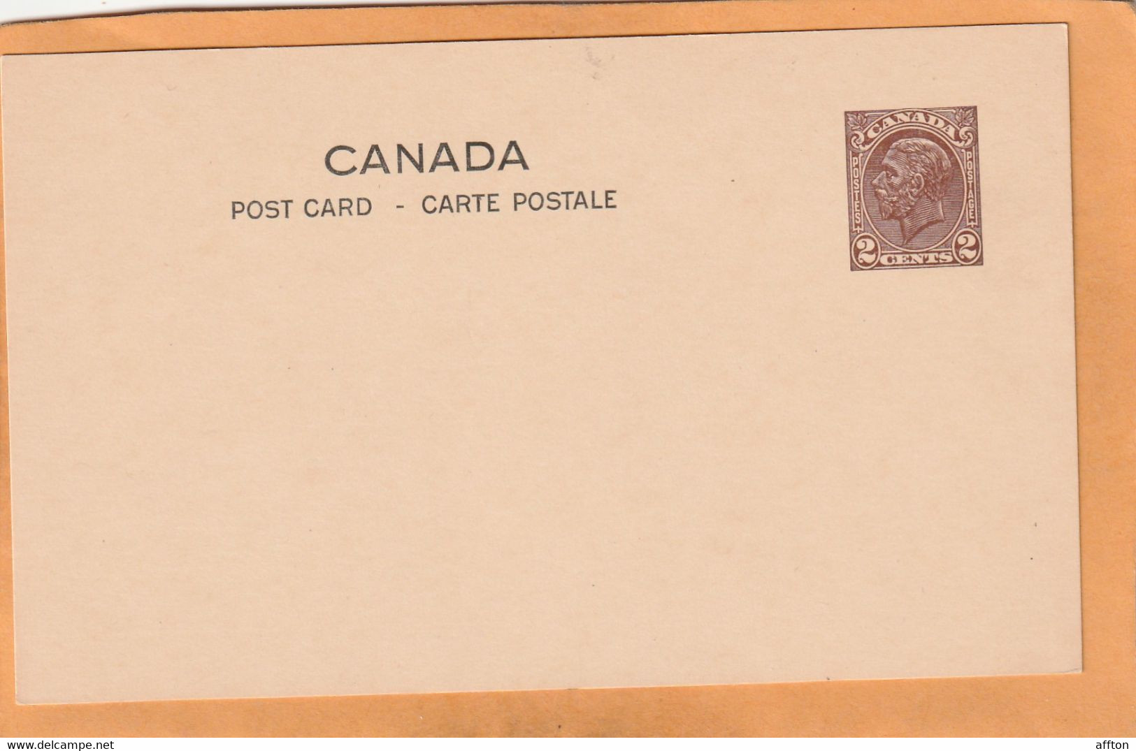 Canada Old Card Unused - 1903-1954 Kings