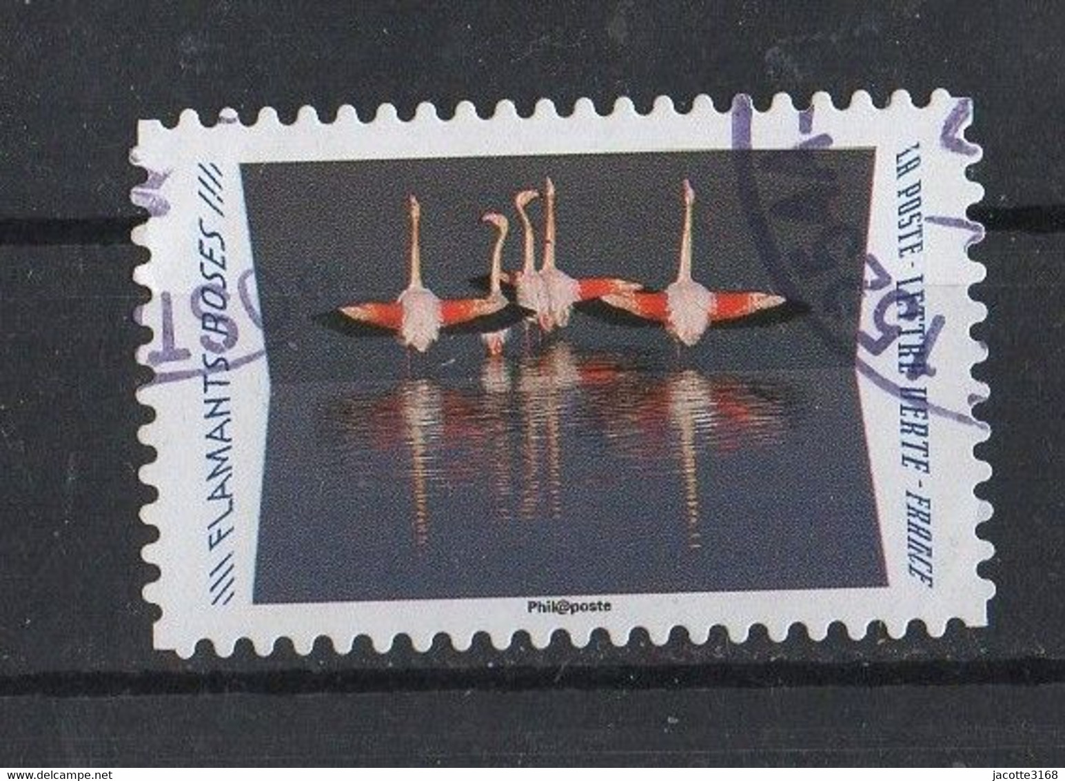 France 2020  YT/  1821  Obl Ronde   Flamants Roses - Usati