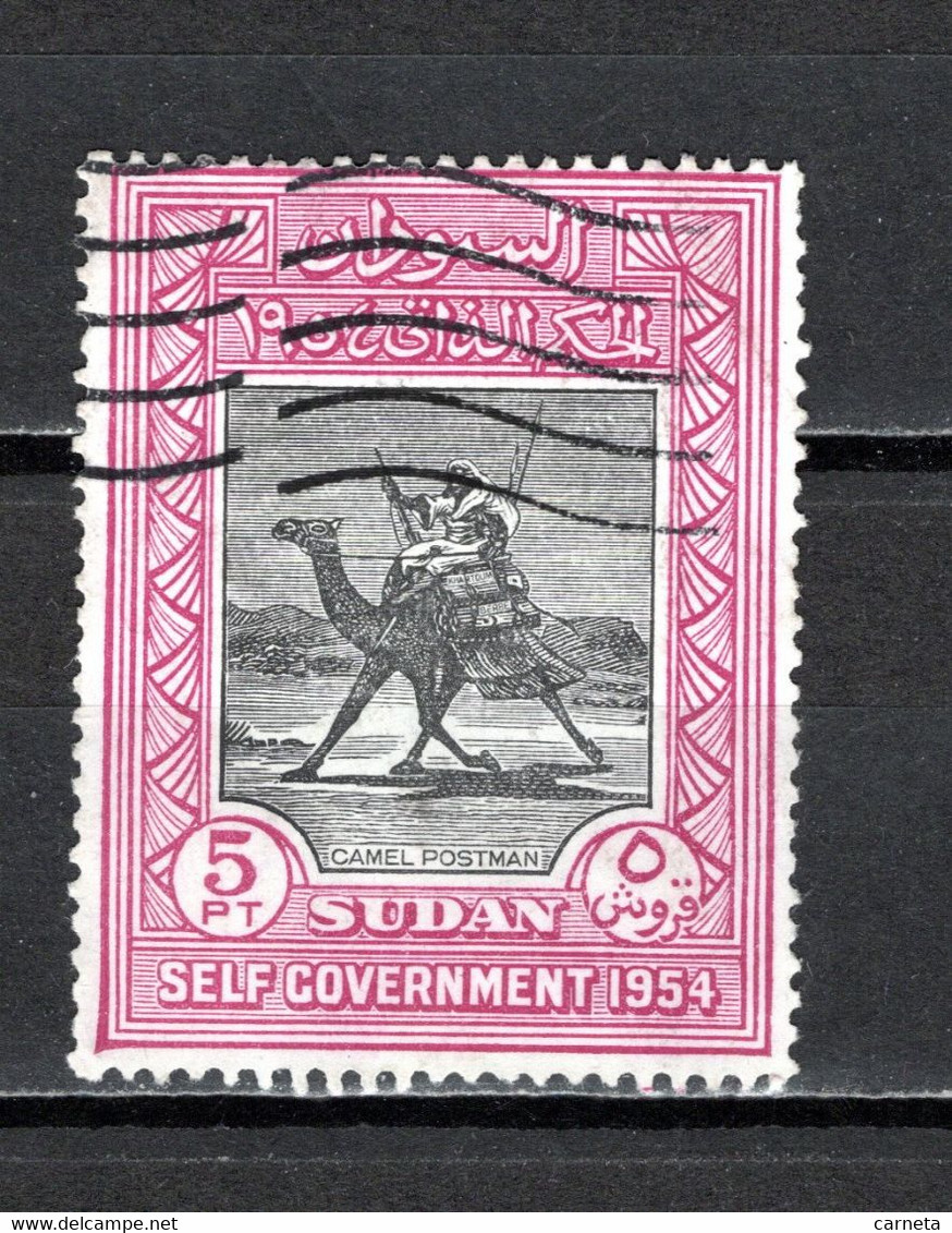 SOUDAN   N° 115     OBLITERE   COTE 1.00€    MEHARISTE  ANIMAUX - Sudan (1954-...)