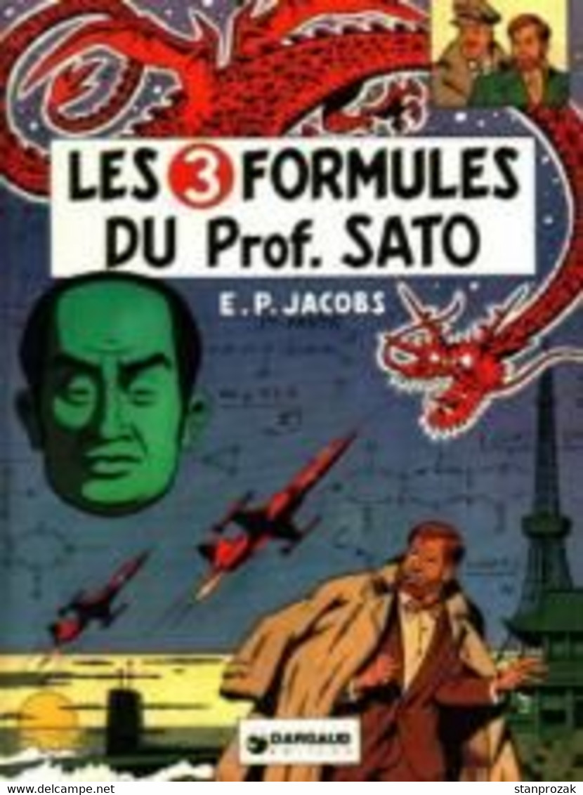 Blake Et Mortimer Les 3 Formules Du Prof Sato Tome 1 - Blake Et Mortimer