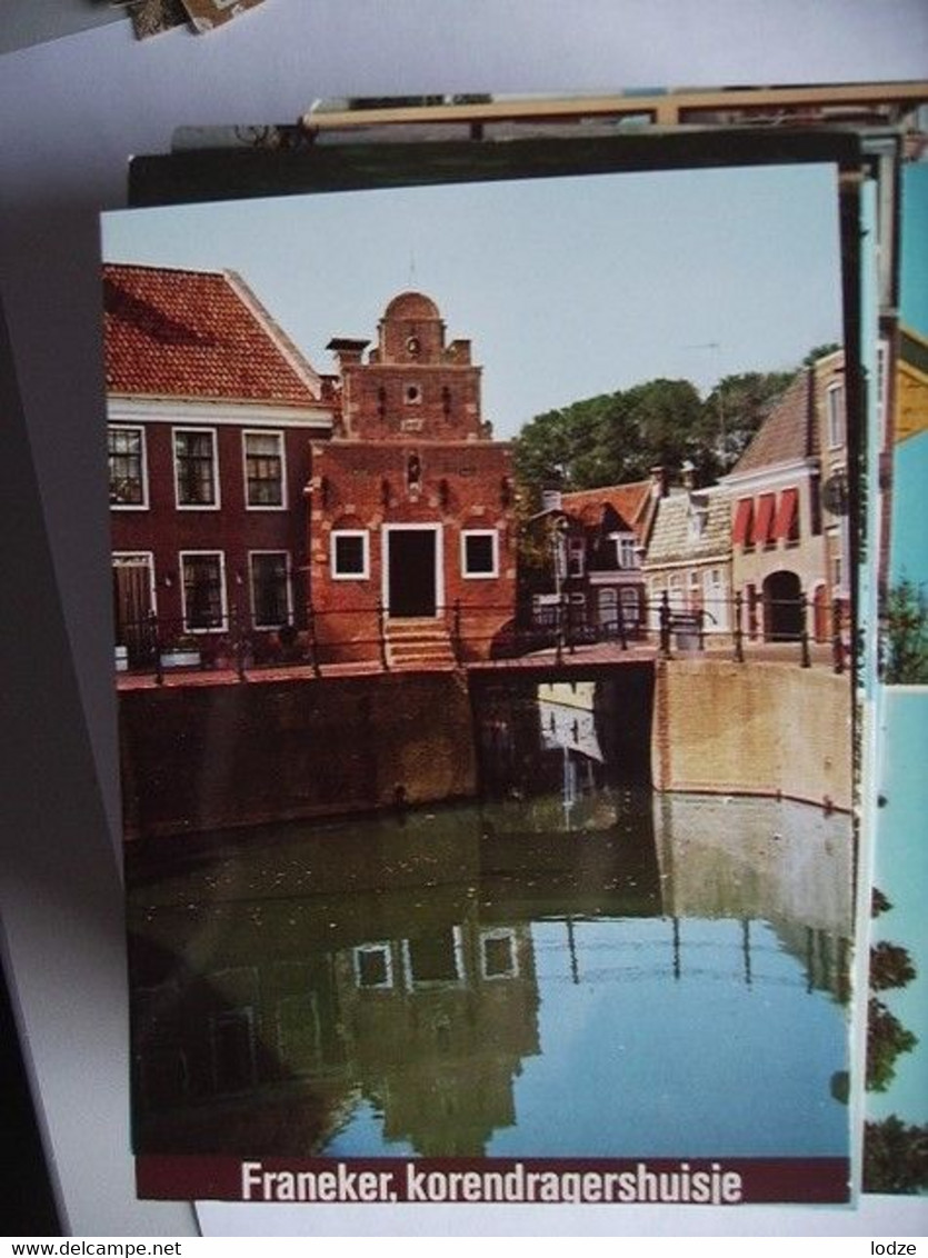 Nederland Holland Pays Bas Franeker Met Korendrogershuisje Bij Het Water - Franeker