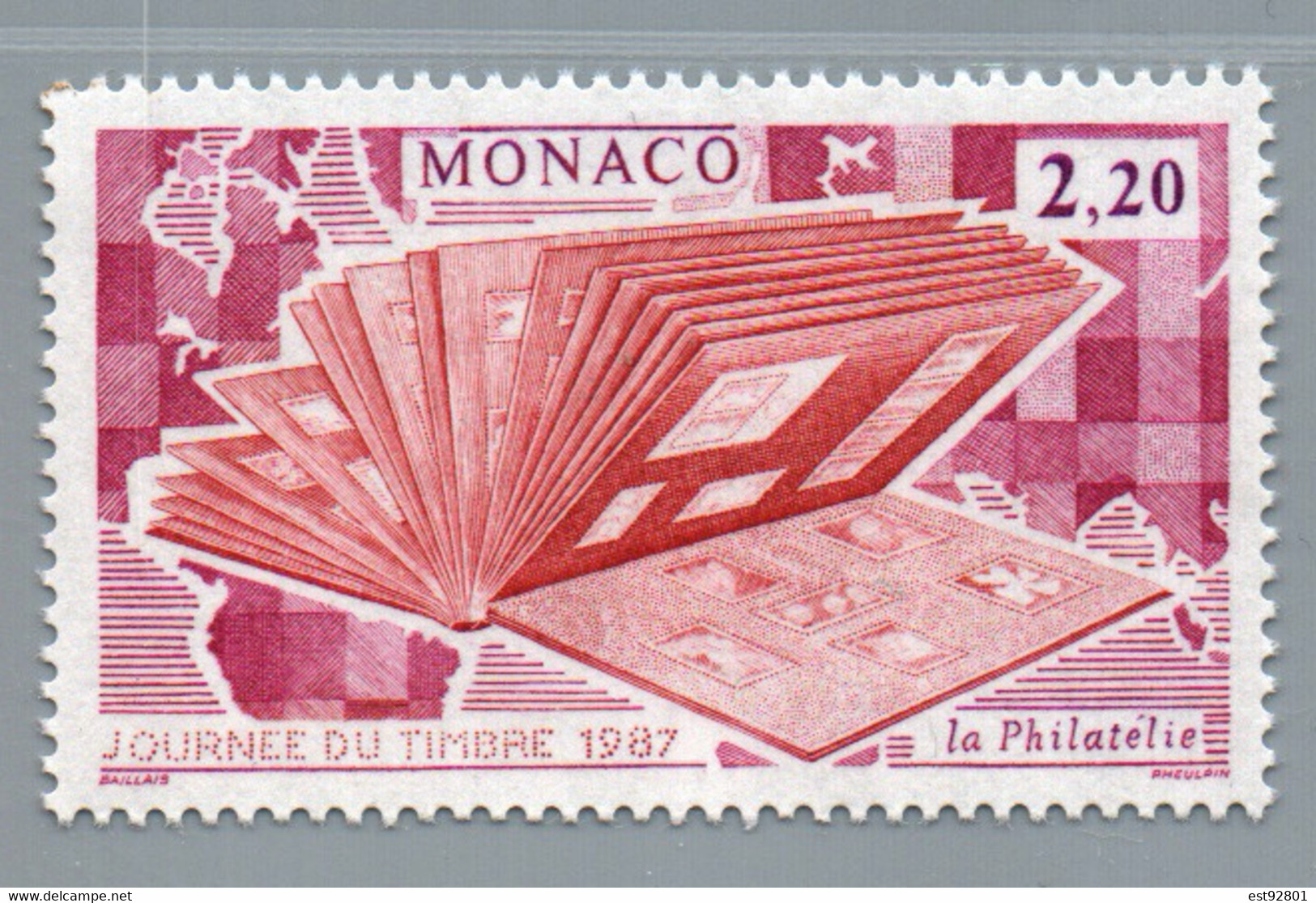 Monaco 1987 - Yt N° 1577 - Neuf** - Other & Unclassified