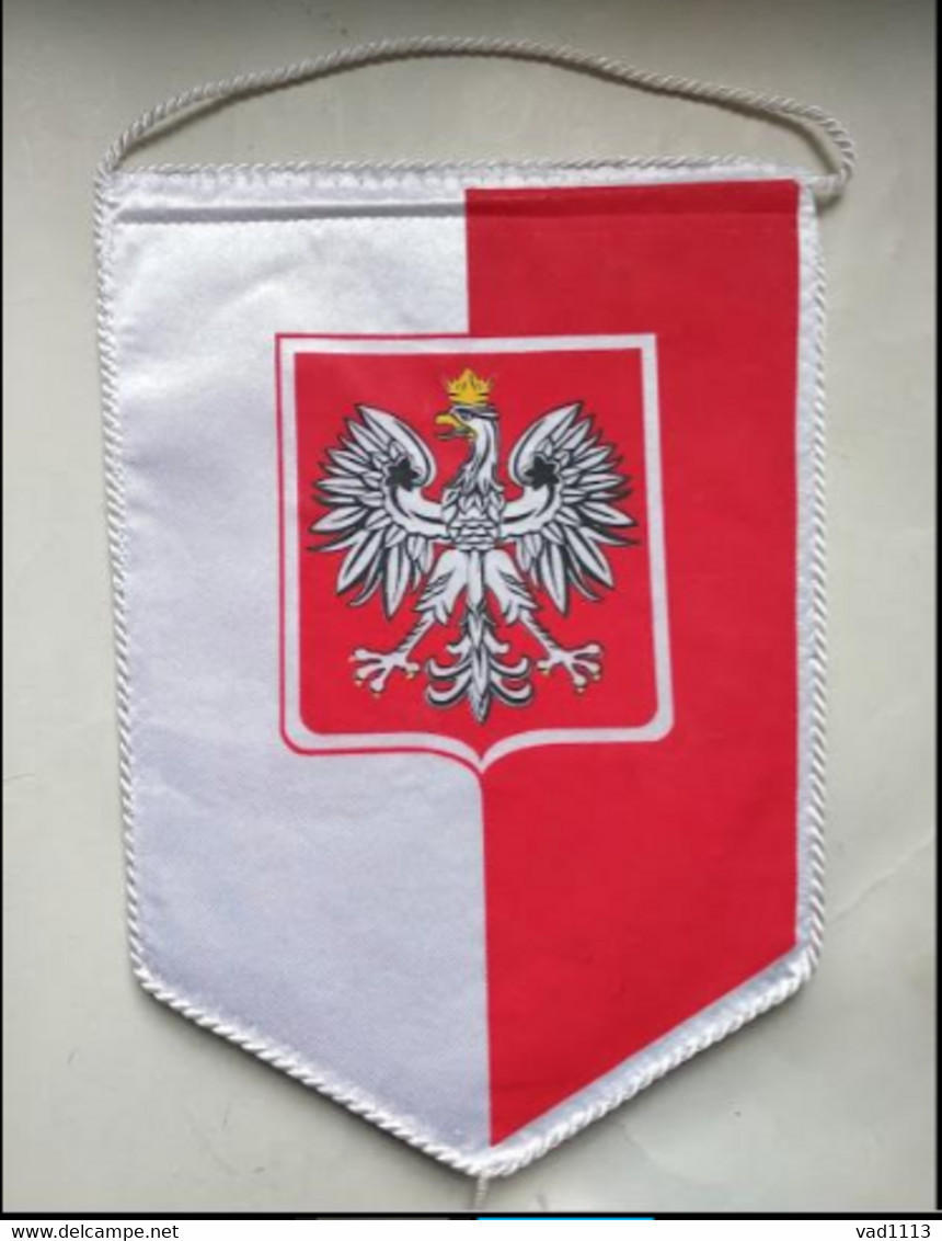 Hockey-  Official Pennant Ice Hockey Federation Of Poland - Altri & Non Classificati