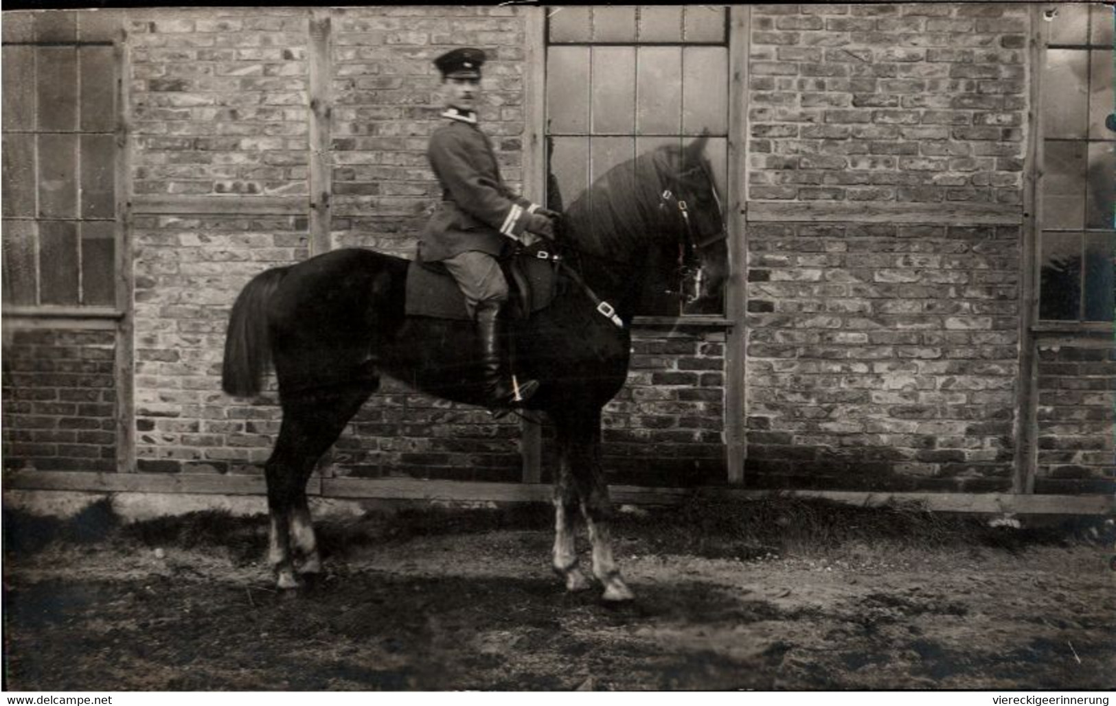 ! 1916 Fotokarte Aus Klausdorf, Soldatenphoto, Pferd, Militär, Militaria - Personen