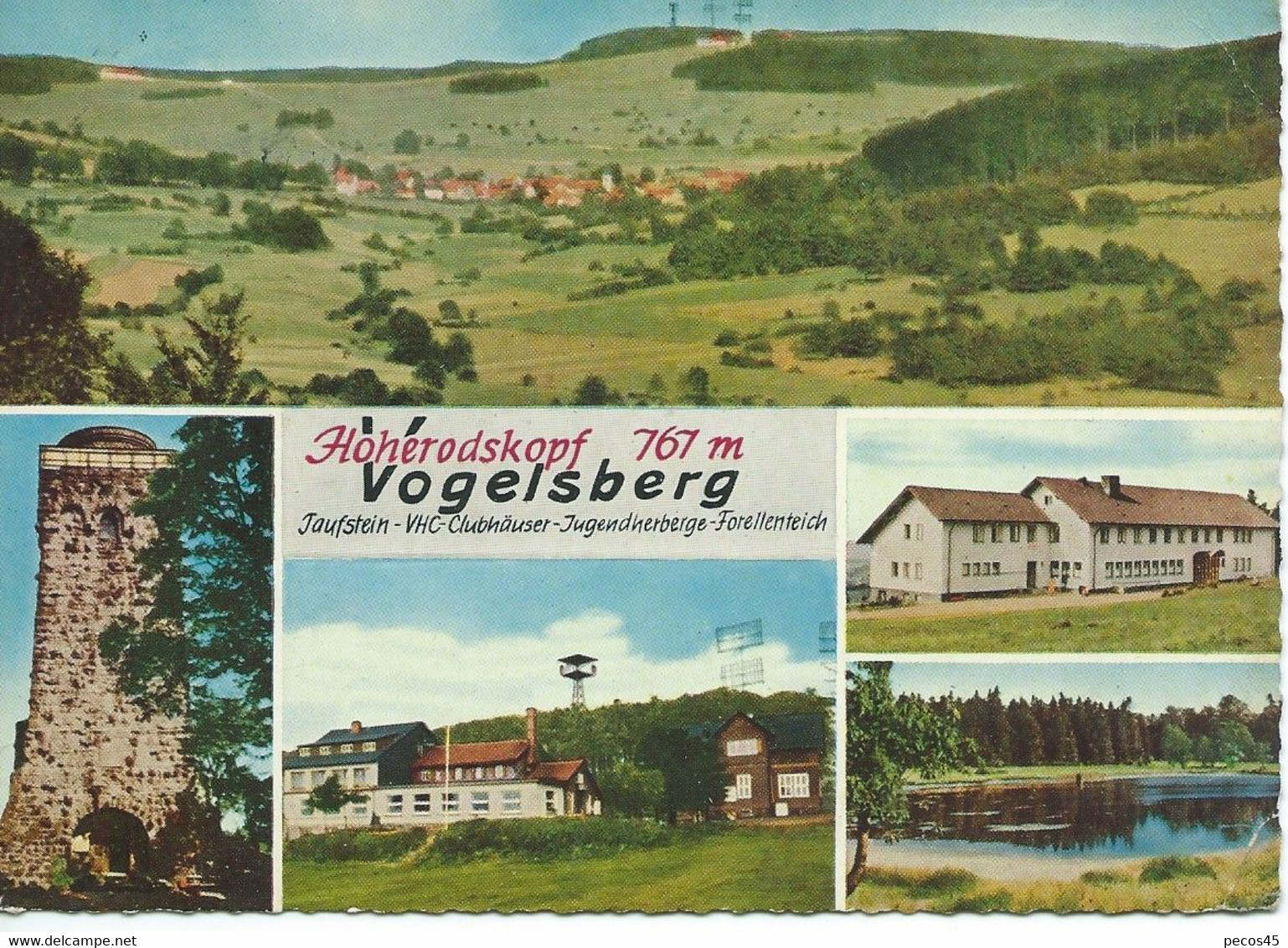 VOGELSBERG (Allemagne / Hesse) : Der Berggasthof - 1964. - Vogelsbergkreis