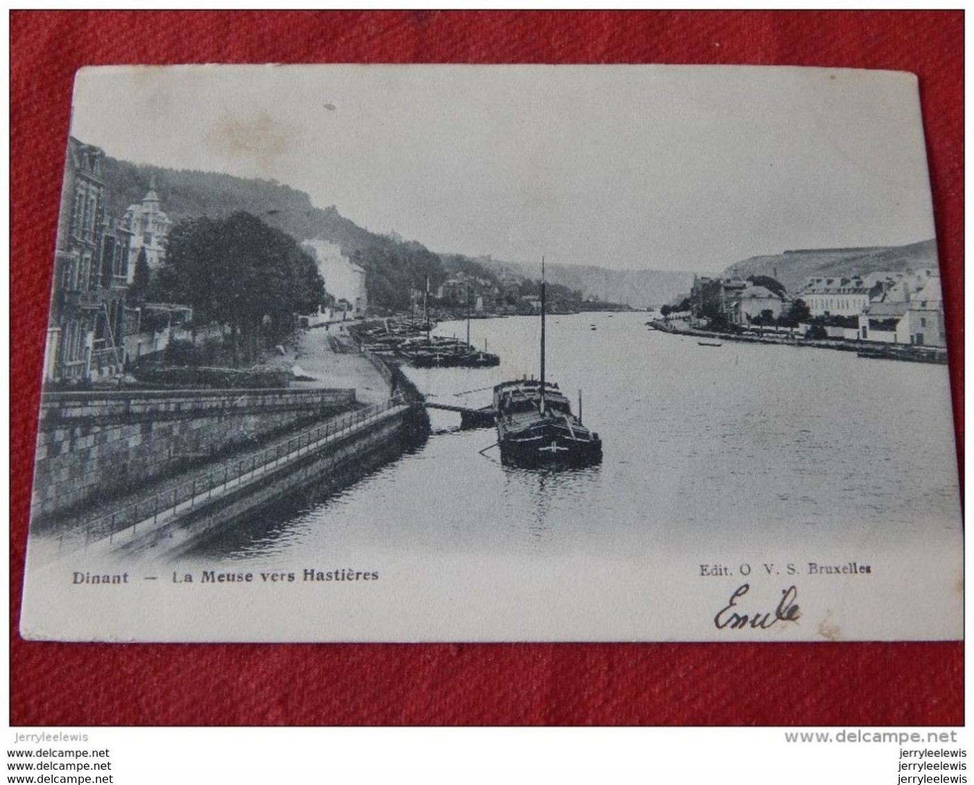 DINANT  -  La Meuse Vers Hastières   -  1906  - - Dinant