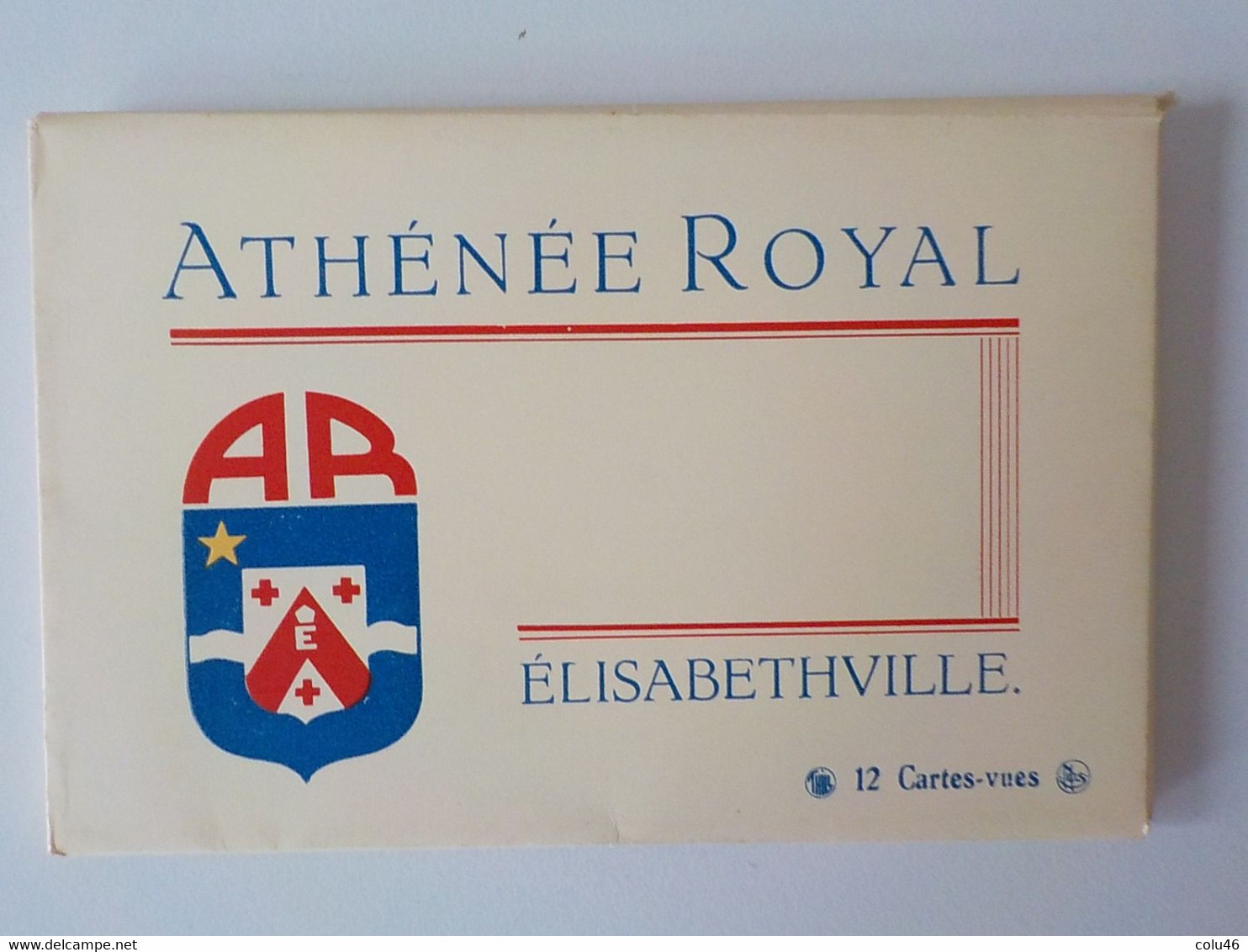 1950 Carnet 12 CP Vues Athénée Royal Congo Belge Elisabethville Lubumbashi Zaïre - Belgian Congo