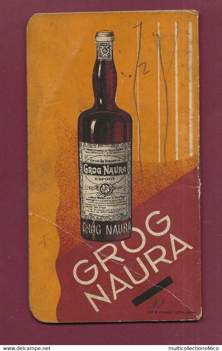 120421A - CALENDRIER 1933 RHUM NAURA STE ANNE ST MAURICE - MARTINIQUE ? - Petit Format : 1921-40