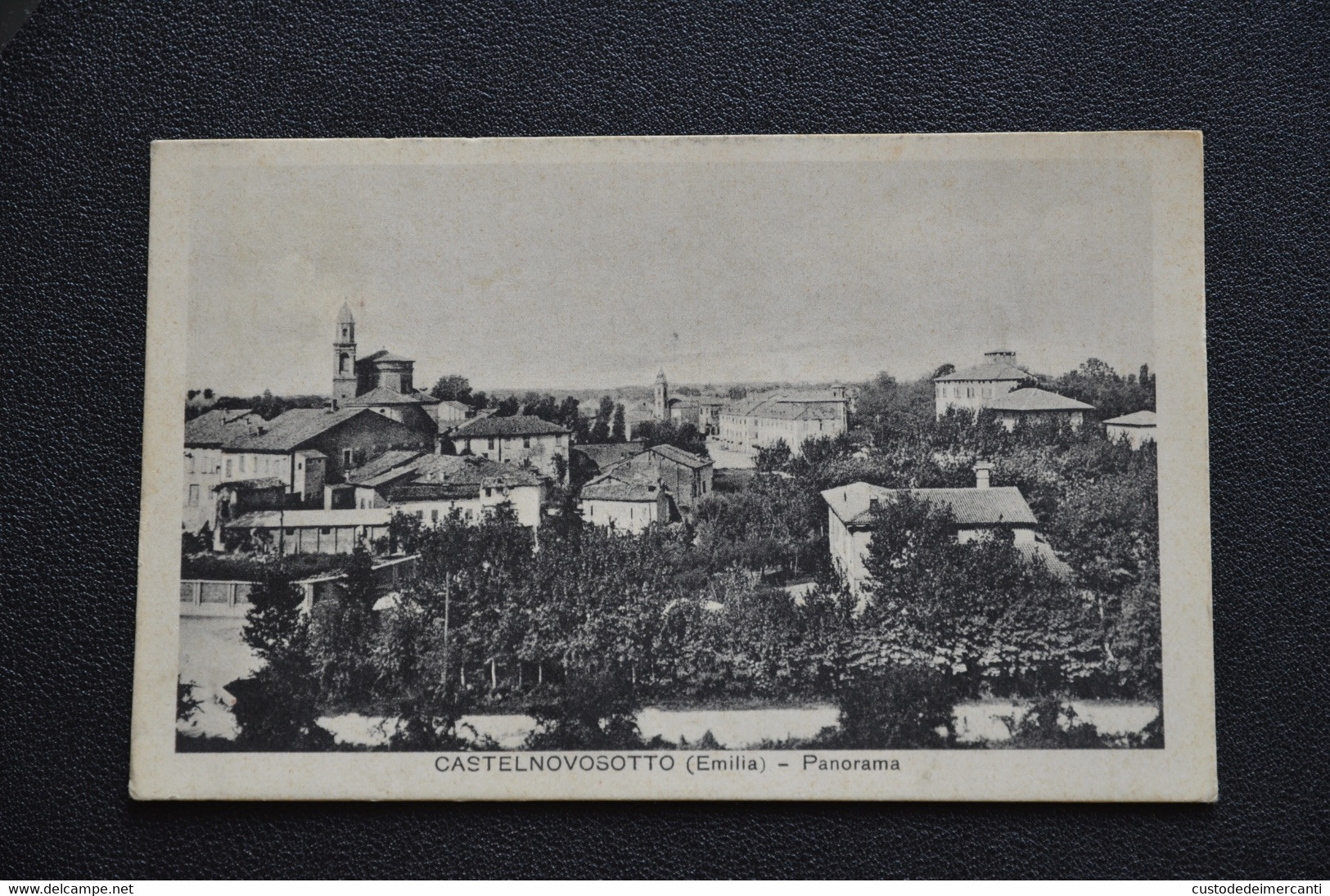 CARTOLINA EMILIA CASTELNOVOSOTTO PANORAMA PAESE VG 1933 - Reggio Emilia