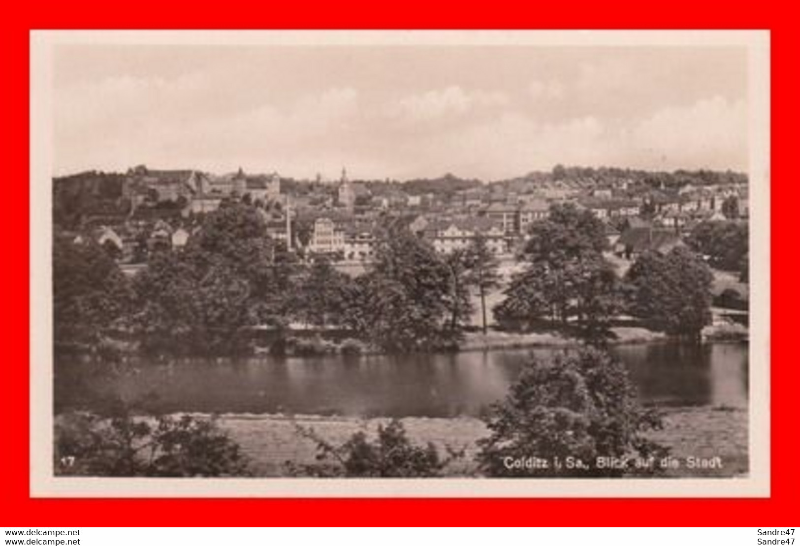 CPA  COLDITZ (Allemagne).  Blick Auf Die Stadt. .*5028 - Colditz