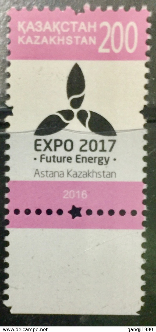 KAZAKHSTAN 2016 MNH STAMP ON EXHIBITION ASTANA  EXPO - Kazakhstan